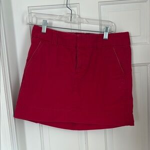 GAP Red Mini Skirt